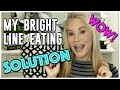 My bright line eating plan   how i tamed my food addiction  stopped craving food