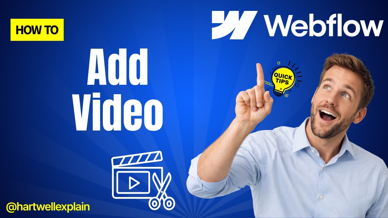How To Add Video in Webflow ! Full Tutorial - YouTube