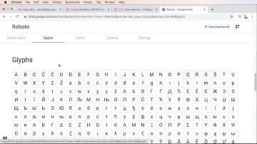 01 get roboto google font and install