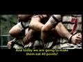Rugby pregame speeches ad  arengas peugeot subtitled