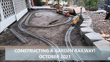 Building My G Scale Garden Railway: Part 1