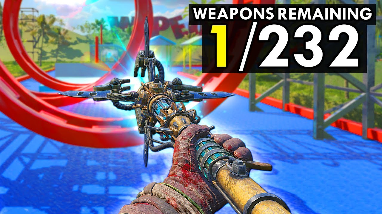 232 WEAPONS... EVEN BIGGER WIPEOUT PARKOUR GUN GAME!