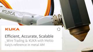 Efficient, Accurate, Scalable: Wire Trading & KUKA with Meltio Italys reference in Metal AM