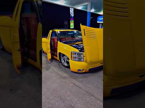 Video $125,000 Custom Chevy Silverado Bagged With Shaved Taillights #baggedtrucks #customtrucks #silverado - youtube