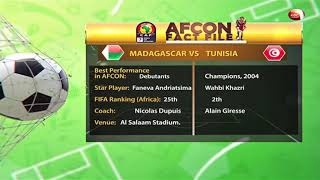 AFCON Fact File: Madagascar vs Tunisia  #AFCONikoKBC