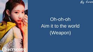 Itzy 있지 - Weapon With Newnion & Floor Prod. By Czaer Lyrics Romeng
