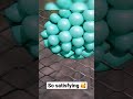 Balloon + fence 🎈#shorts #satisfying