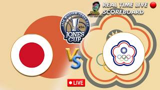 🔴LIVE JAPAN VS CHINESE TAIPEI BLUE 45TH WILLIAM JONES CUP 08-19-26