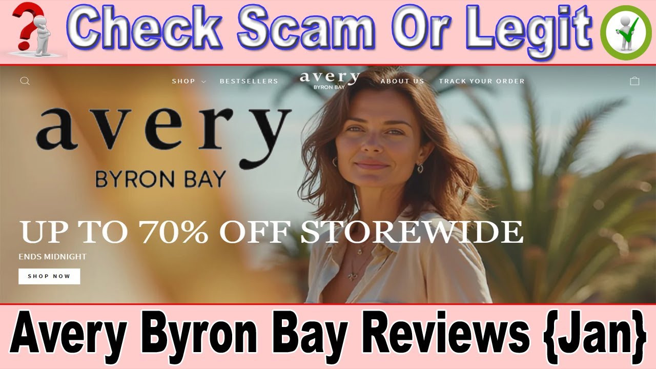 Avery Byron Bay Reviews: See - This Online Store Legit or Scam?