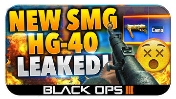 BO3: NEW "HG-40" SMG DLC WEAPON!! MP40 RETURNS! ★ (Black Ops 3: HG-40 SMG Supply Drop Weapon DLC)