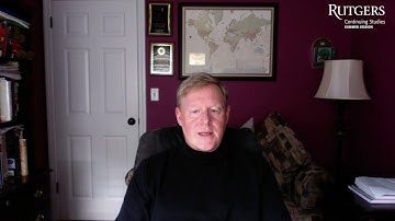 Martin Smith | About the Course | Rutgers Summer Session