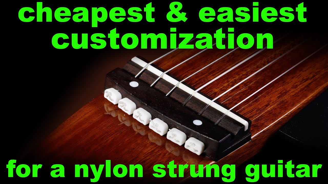 classical guitar mod for nylon strings, easy acoustic guitar