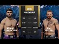 EA Sports UFC 6 Gameplay Arman Tsarukyan vs