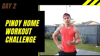 Pinoy 30 Day Lockdown Home Workout Challenge (Day 2)