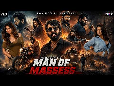 MAN OF MASSESS - Hindi Dubbed Full Movie | Mammootty, Raai Laxmi, Joju George | Action Movie