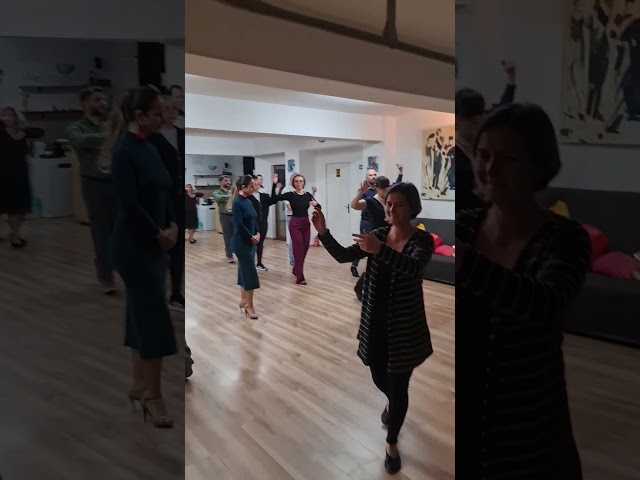 Tango-Bucuresti - lecție deschisă de tango argentinian cu Ilinca și Cristian #dance #argentinetango