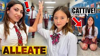 ALLEATE: Primo Giorno di Scuola per FIGLIACHIARA 😱 Con PERLA Spingono ILARY a Terra!