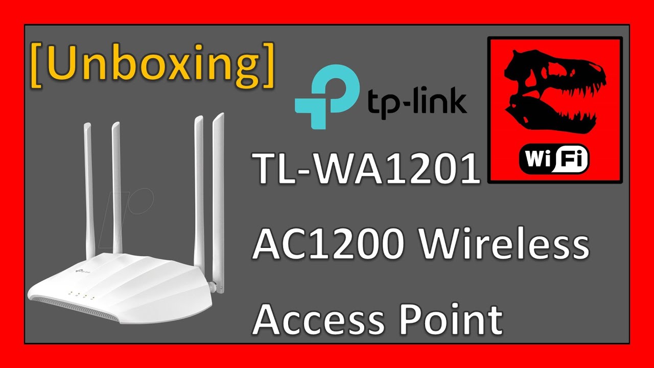 Unboxing] TP-LINK TL-WA1201 AC1200 Wireless Access Point - YouTube