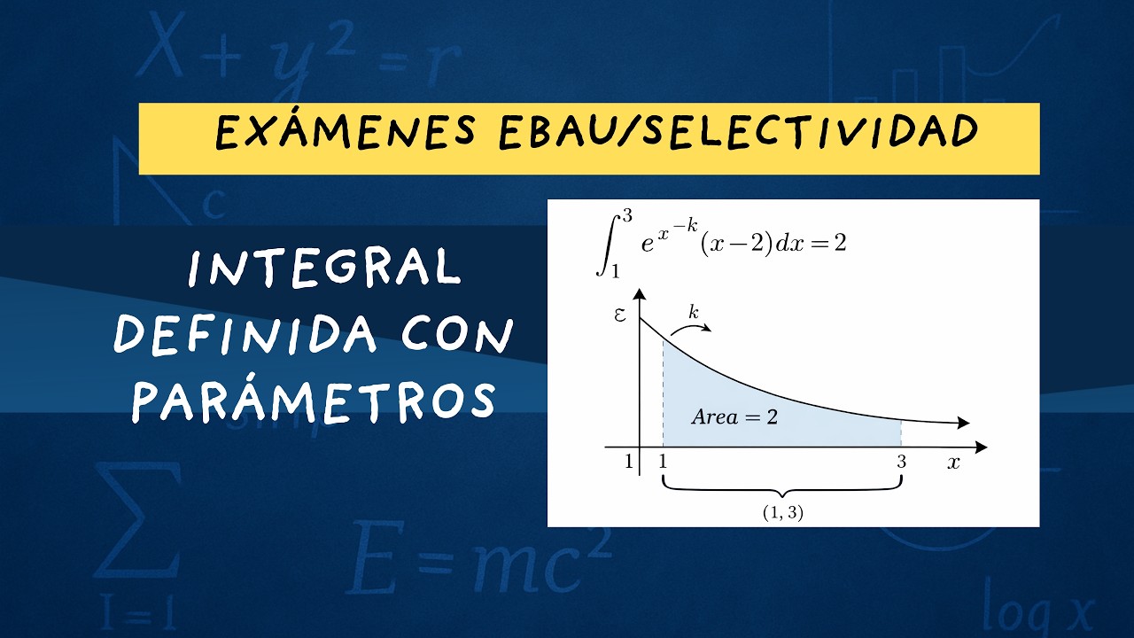 ¿Una integral con parámetros?
