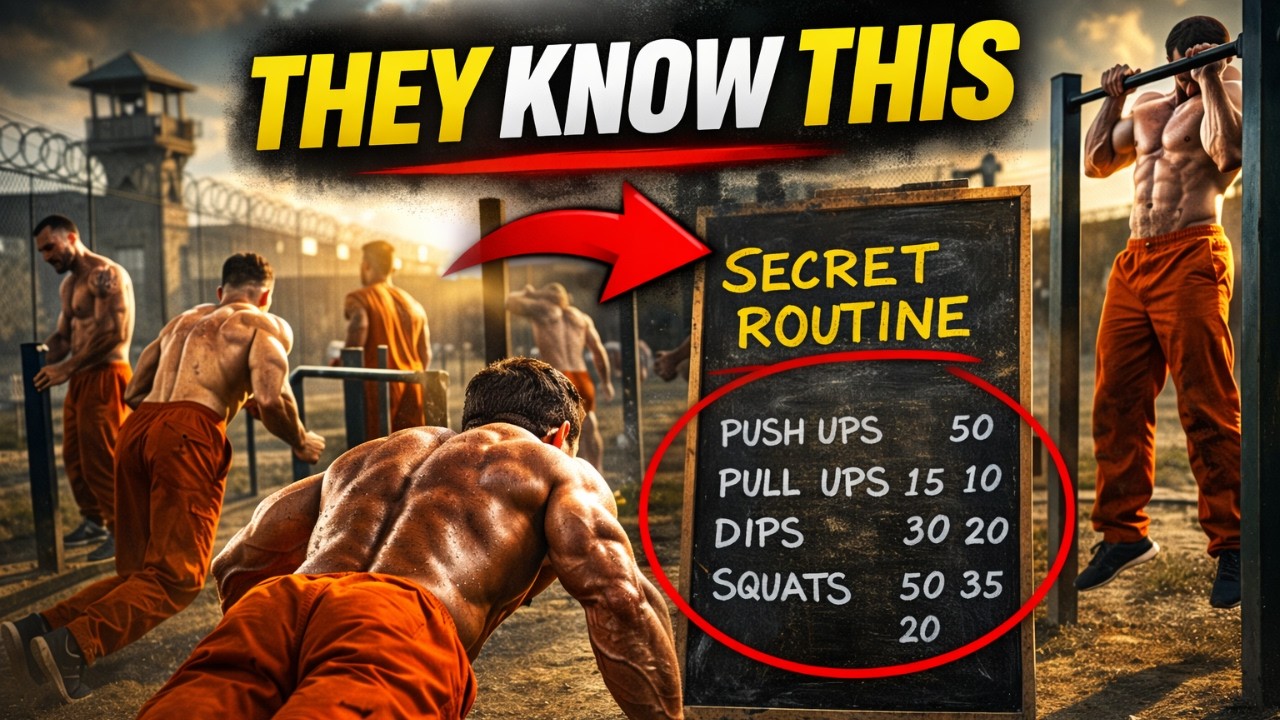The Prison Workout That Build More Muscle Than Any Gym Routine - YouTube
