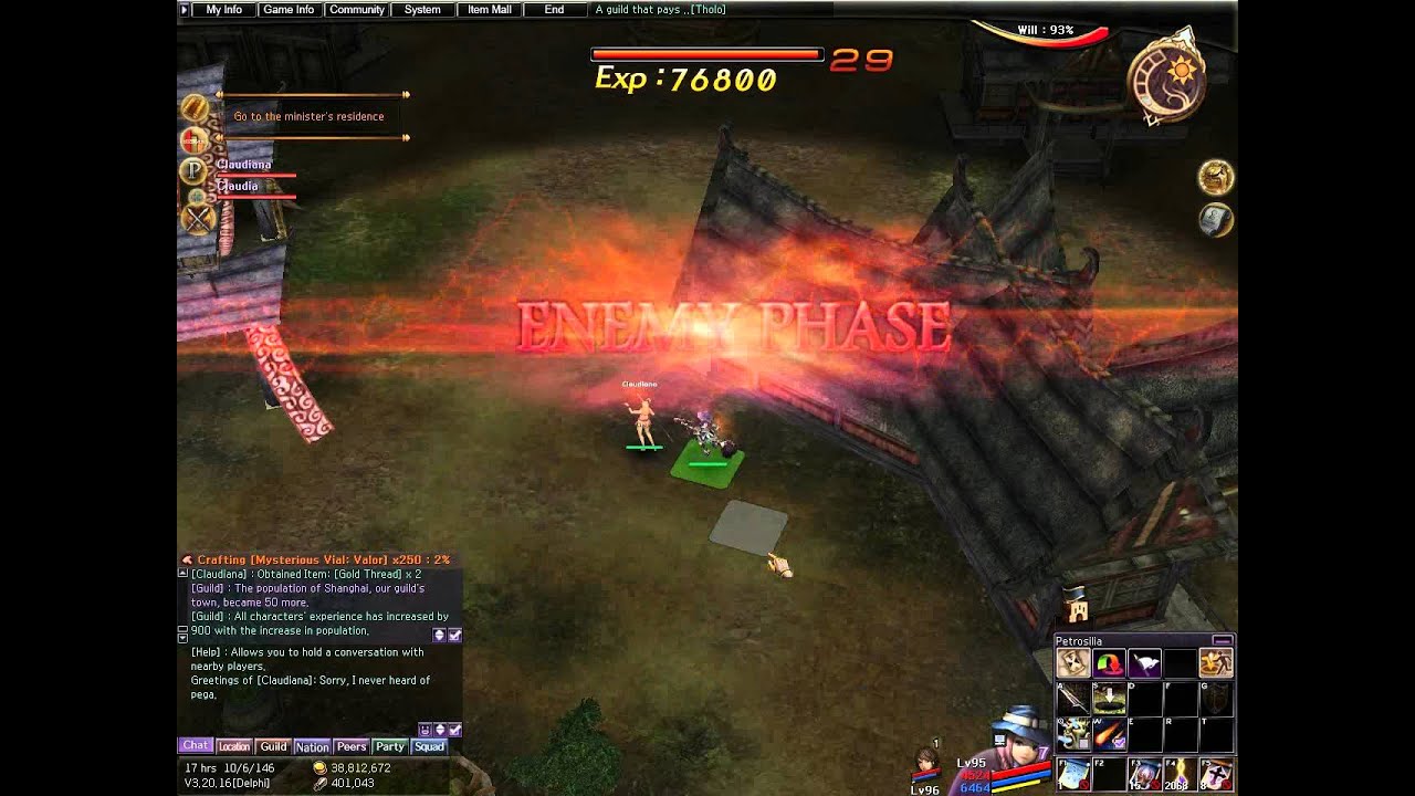 Atlantica Online TBS mission: Majapahit 85 (Call To Arms) - solo run in squad mode