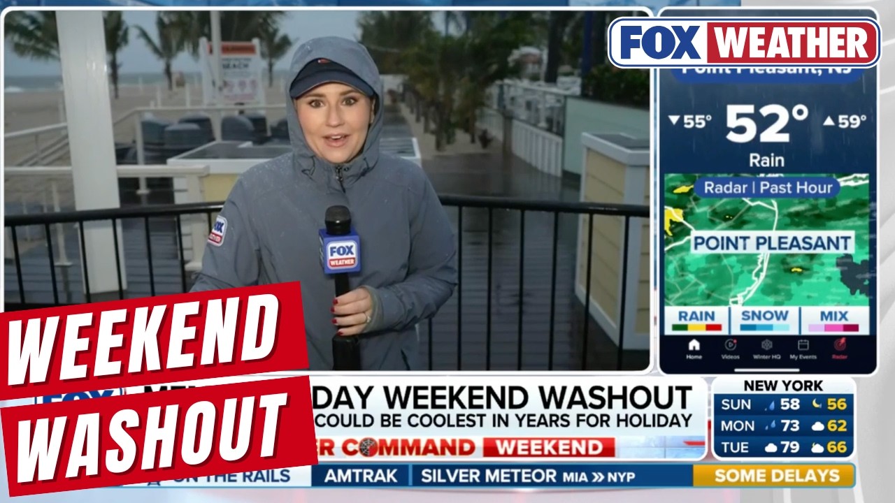 Memorial Day Weekend Washout for Millions as Soggy Weather Slams the ...