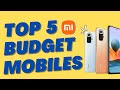 Top 5 Best Redmi Mobiles Under 10000 Rupees | Best Budget Phones | Affordable Redmi Phones in 2023