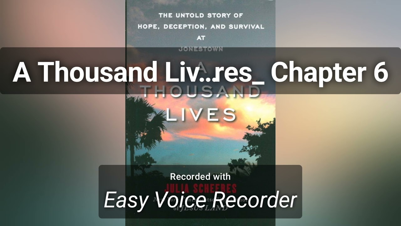 Raven Reads: A Thousand Lives by Julia Scheeres: Chapter 6
