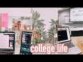 college week in my life | online vs. in person classes during a pandemic