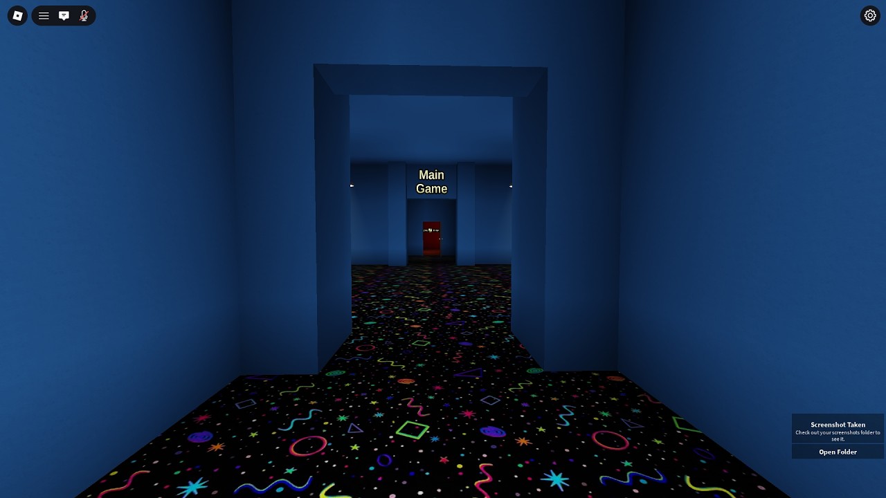 exploring the backrooms in rblox