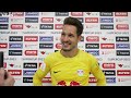 "It's fun to watch him play!" | Olmo & Blaswich on the Supercup victory | Interview