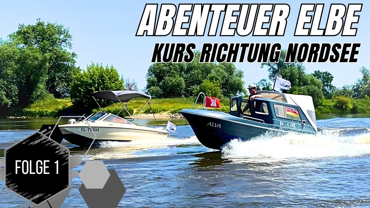 Die ersten Probleme auf der Bootstour | Über 800 km auf der Elbe zur Nordsee & zurück | Folge 1