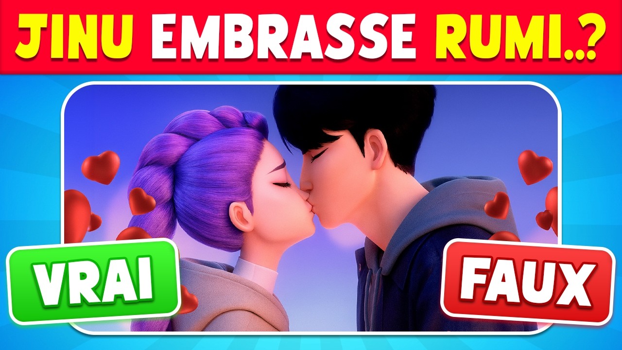 À quel point connais-tu KPop Demon Hunters ? 🤔🧠🍿 Huntrix, Saja Boys, Rumi, Jinu, Zoey 🔥