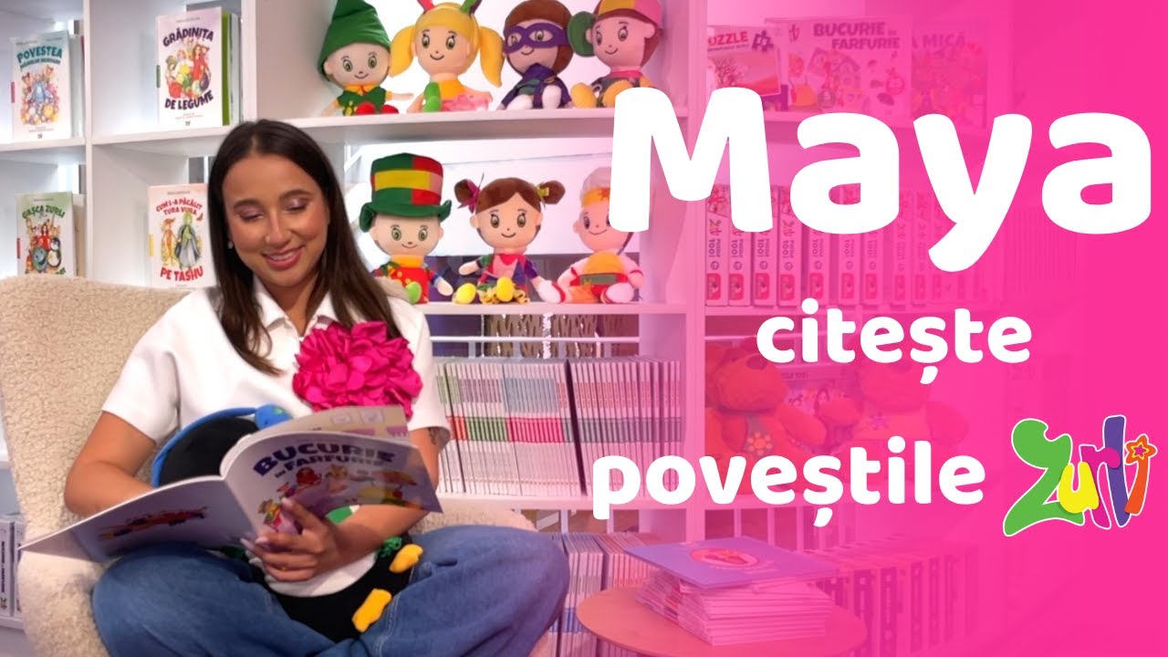 Maya citește poveștile Zurli | Bucurie în farfurie