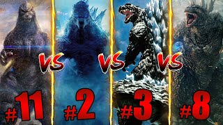 What's the Most Powerful Version of Godzilla? | Ranking Every Version of Godzilla!