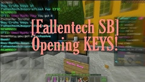 [Fallentech Sb] Opening Keys | got some legit stuffs