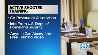 California Restaurant Association is preparing employees for active shooter situation