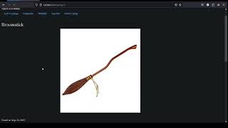 Cs50's introduction to web programming with java script and python, Project 2 commerce