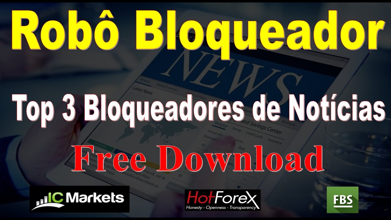 TOP 3 Melhores Indicadores Bloqueadores de Notícias FOREX News Blocker FREE Download