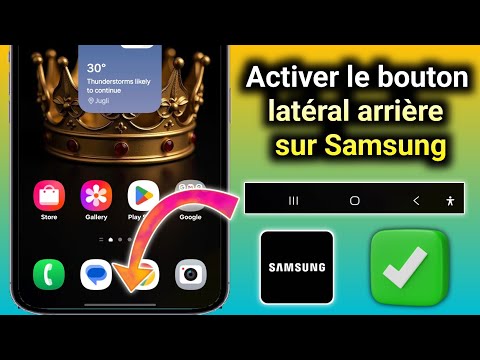 Comment activer le bouton latéral Retour sur Samsung (Gestes de balayage)