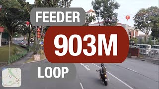 Information SMRT Buses Feeder 903M | Bus Service Route Visual Guide