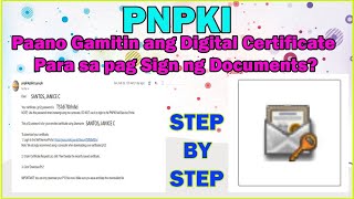 SIGNING PDF DOCUMENTS WITH ADOBE ACROBAT DC PNPKI DIGITAL SIGNATURE