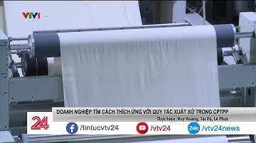 Doanh nghiệp dệt chuẩn bị gì cho CPTPP | VTV24