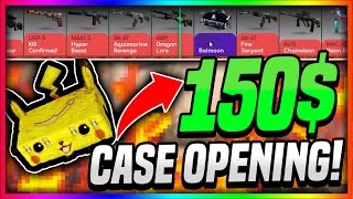 150$ CASE OPENING ON DRAKEMOON! + Giveaway