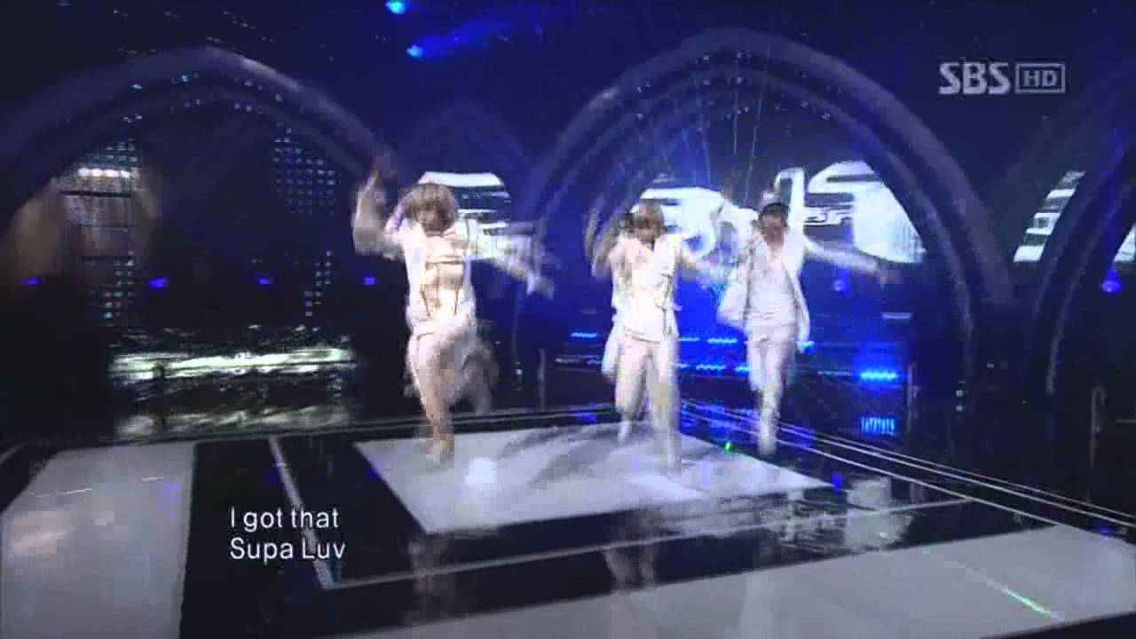 TEENTOP -  Supa Luv (틴탑-수파러브)  @SBS Inkigayo 인기가요 20110123
