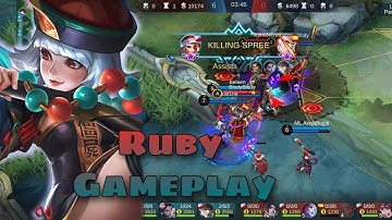 Lady Zombie Ruby Gameplay || Mobile Legends