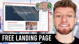 How To Create a FREE Landing Page For CPA Marketing (CPAGrip Landing Page)