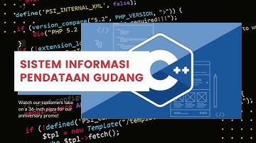 Sistem Informasi Pendataan Barang Di Gudang || C++