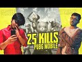 Carrying carryminati to chicken dinner 25 kills pubg mobile