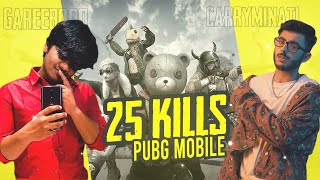 Carrying To Chicken Dinner 25 Kills Pubg Mobile